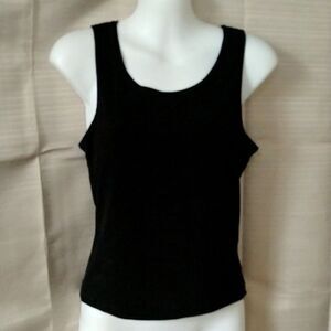 3 For $12 Sale! Retro Black Tank Top
